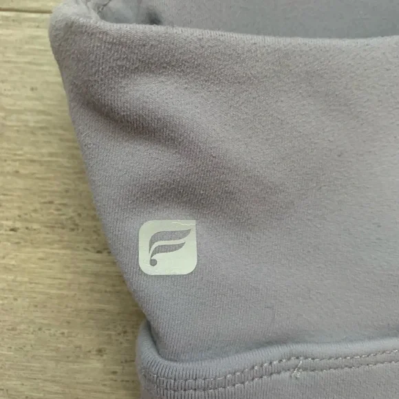 EUC Fablletics Sport Bra XS Grey and Neon Yellow Straps - Picture 5 of 5